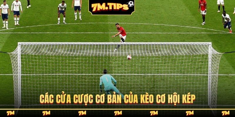 Các cửa cược cơ bản của kèo cơ hội kép